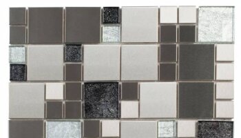 Metal Tile Cube Mosaic 12