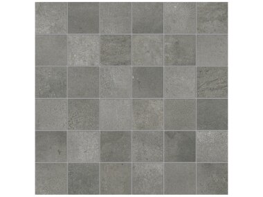 Ceraforge 2" x 2" Mosaic Tile 12" x 12" - Titanium