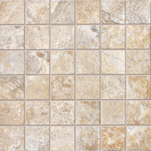 Antica Roma 2" x 2" Mosaic Tile 12" x 12" - Aurelia