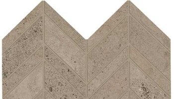 Modern Formation Tile Unpolished / Textured / Light Polished Blend Chevron 12