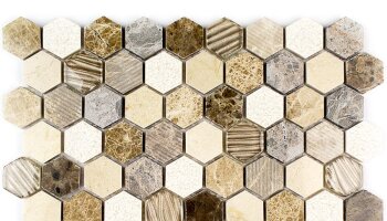 Surface Tech Hexagon Tile 11.25