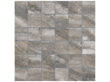 Evolution 2" x 2" Mosaic Tile 12" x 12" - Mica