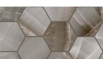 Akoya Hexagon Marble Look Tile 4