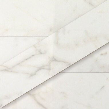 Versilia Marble Look Tile 3" x 12" - Calacatta