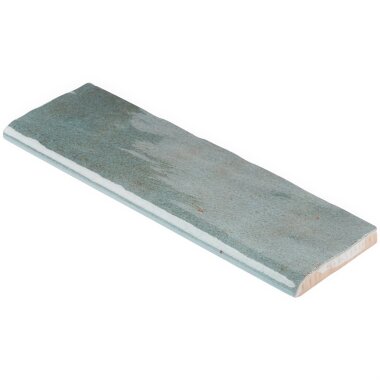 Serena Bullnose Tile 3" x 8" - Aqua