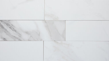 Dante Marble Look Tile 4" x 12" - Blanco Matte