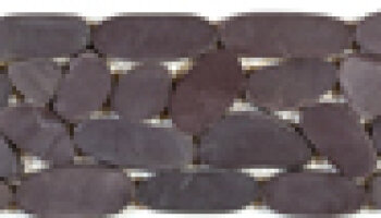 Pebble Sliced Matte Interlocking Border 4