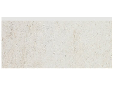 Cinq Bullnose Tile 3" x 8" - Cream