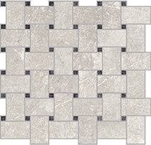 Centuries / Panarea Tile Basketweave - White