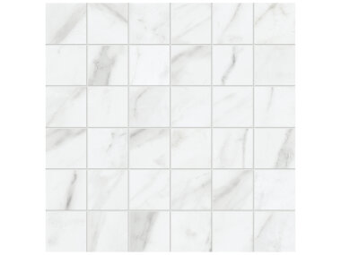 Altezza 2" x 2" Mosaic Marble Look Tile 12" x 12" - Carrara