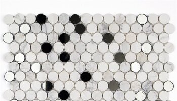 Vision Circles Marble Look Tile 11.25