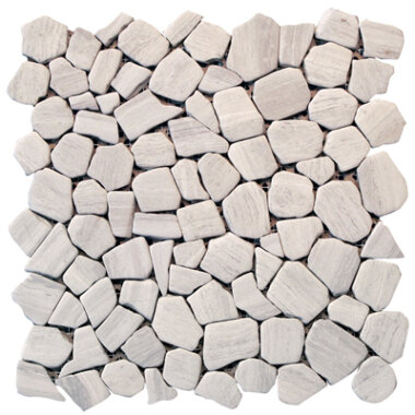 Haisa Irregular Mosaic 12" x 12" - Light