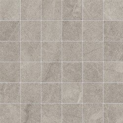 Blue Savoy Mosaic Tile 12" x 12" - Beige