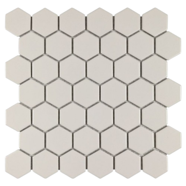 Anthology 2" x 2" Hexagon Tile 12.028" x 11.89" - Pearl