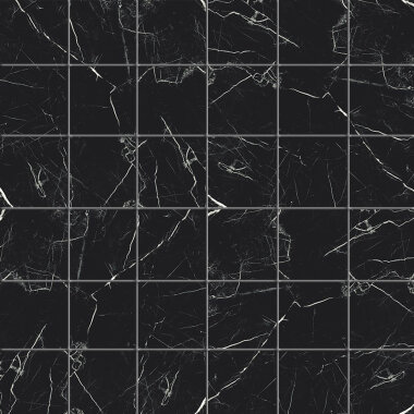 Marmorea 2" x 2" Mosaic Marble Look Tile 12" x 12" - Port Laurent