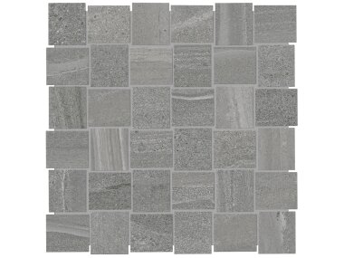 Davenport Basketweave Mosaic Tile 2" x 2" - Mica