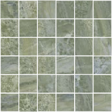 Paradiso 2" x 2" Mosaic Marble Look Tile 12" x 12" - Green