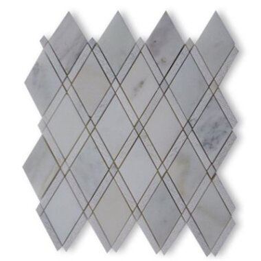 Majestic Marble Look Tile 11" x 12" - Asian Statuary