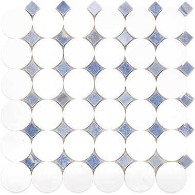 Motion Circle Tile 11.25" x 11.25" - Galaxy