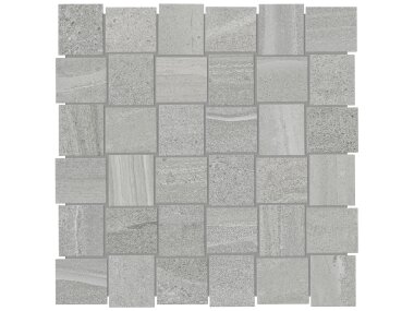 Davenport Basketweave Mosaic Tile 2" x 2" - Earth