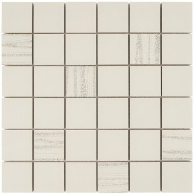 Sia Mosaic Tile 11.81" x 11.81" - Pearl