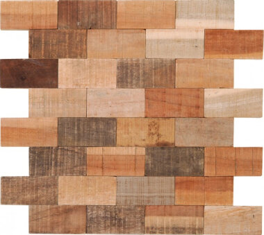 Wood Look Tile 13" x 14.4" - Natural