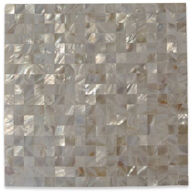 Pearl Square Tile 12" x 12" - White