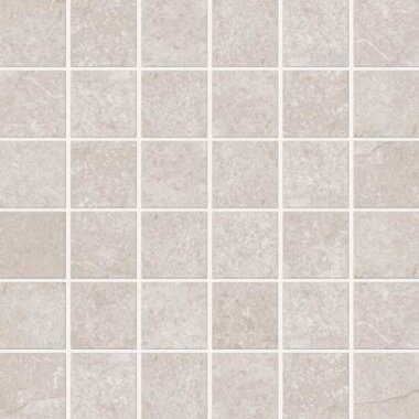 LIT 2" x 2" Mosaic Tile 12" x 12" - Greige Satin