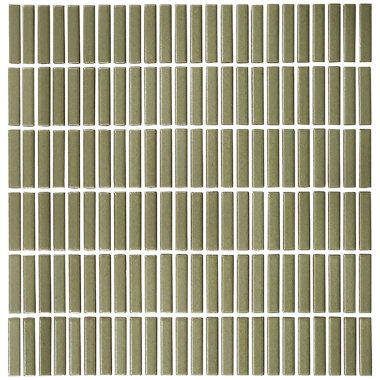 Selma Mosaic Tile 11.8" x 11.8" - Olive