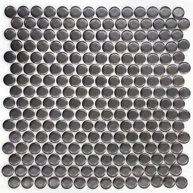 Yenny Rounds Tile 11.5" x 11.6" - Cocoa