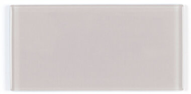 Cristallo Tile 3" x 6" - Dove Grey Glossy