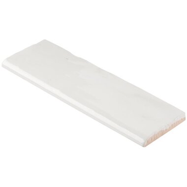 Serena Bullnose Tile 3" x 8" - White