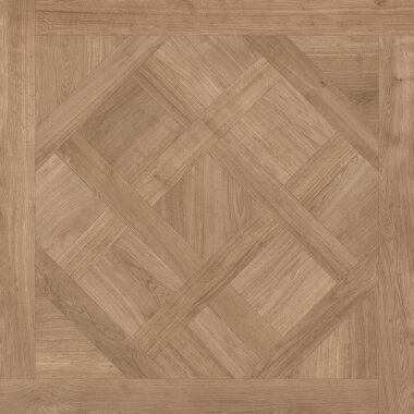 Classic Parquet Wood Look Porcelain Tile 36" x 36" - Scuro