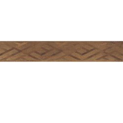 Antique Deco Wood Look Porcelain Tile 8" x 48" - Walnut