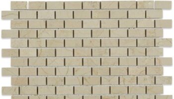 Crema Marfil Tile Brick 1/2