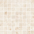 Tibur 1" x 1" Mosaic Tile 12" x 12" - Beige