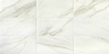 Mirasol Marble Look Tile Floor 12" x 24" - Bianco Carrara