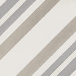 Anthology Smalta Geometric Deco Tile 8" x 8" - Taupe