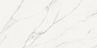 Infinito Marble Look Tile 64.17" x 127.56" - Lincoln White