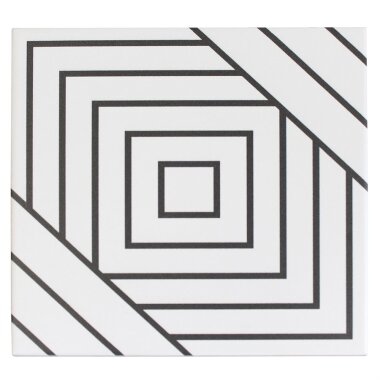 Film Decor Tile 8" x 8" - Line Negative