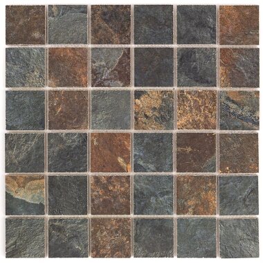 NuSlate Mosaic Tile 11.81" x 11.81" - Rajah