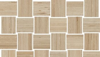 Shibusa Intreccio Mosaico Wood Look Porcelain Tile 12