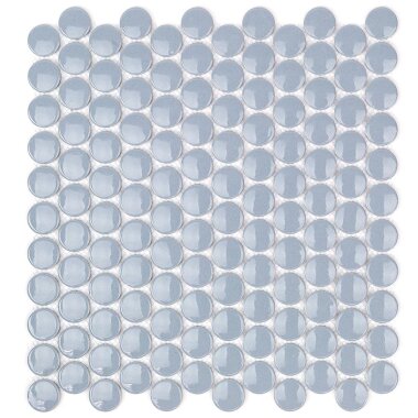 Simple 2.0 Circle Tile 12.32" x 12.99" - Sky Blue