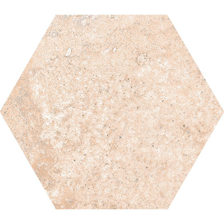 Home Hexagon Tile 7" x 6" - Amberpeach