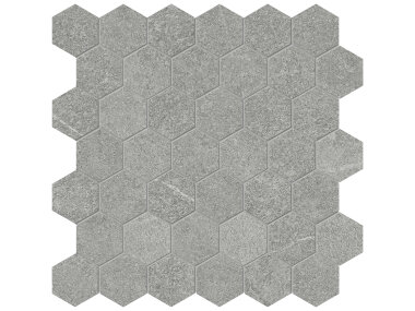 Mjork 2" Hexagon Mosaic Tile 2" x 2" - Mica