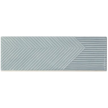 Fragments Wall Tile 2" x 8" - Ash Blue