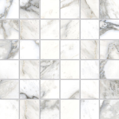 Symphony 2x2 Mosaic Tile 12" x 12" - Moon