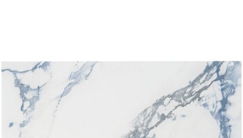 Calacatta Azul Marble Look Tile 12