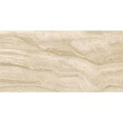 Via Appia Polished Vein Cut Marble Look Tile 24" x 48" - Beige