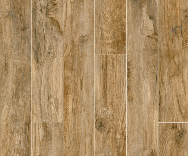 Savannah Wood Look Porcelain Tile 6" x 36" - Honey